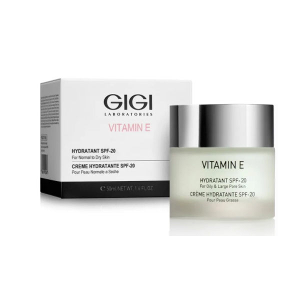 Купить GiGi Увлажняющий крем для нормальной и сухой кожи Hydratant SPF 20, 50 мл (GiGi, Vitamin E)
