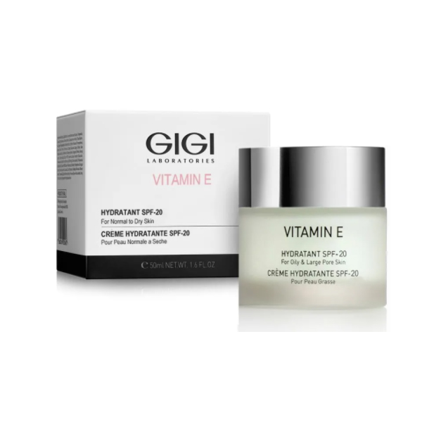 GiGi Увлажняющий крем для нормальной и сухой кожи Hydratant SPF 20, 50 мл (GiGi, Vitamin E)