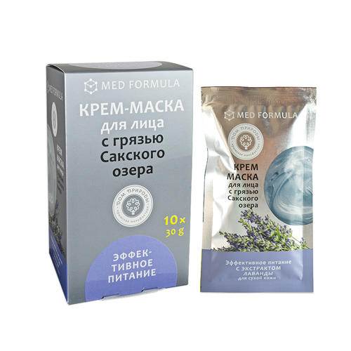 

Дом природы Крем-маска "Эффективное питание" для сухой кожи, 30 г*10 шт. (Дом природы, )