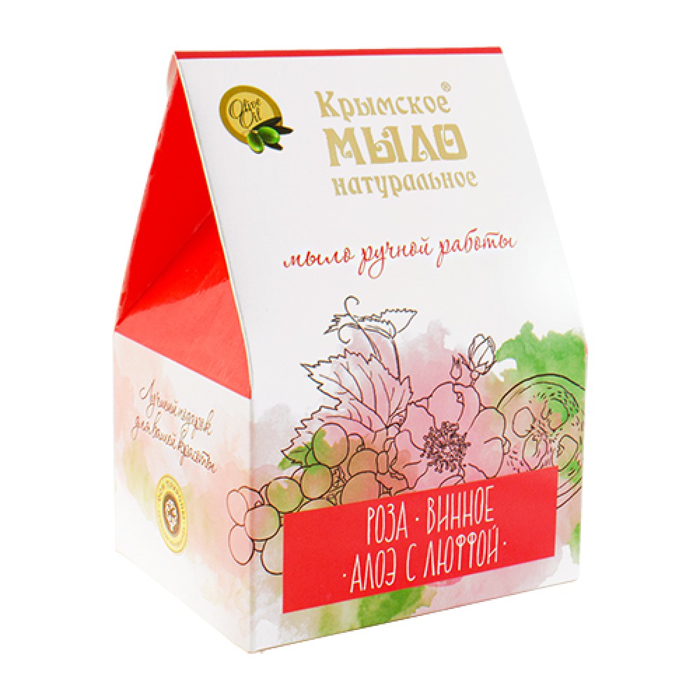 

Дом природы Подарочный набор натурального мыла "Красная Акварель", 1 шт. (Дом природы, Наборы)