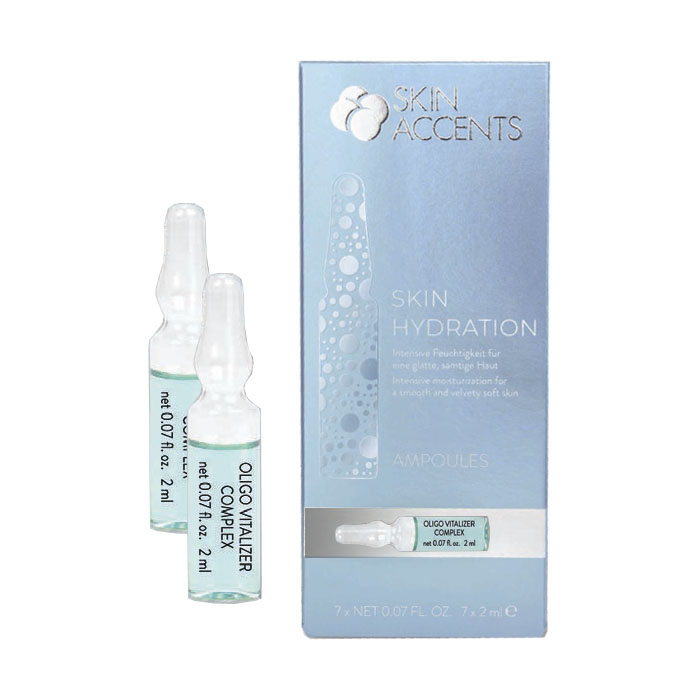 Inspira Cosmetics Активный минерализующий концентрат с экстрактом водорослей Oligo Vitalizer Complex, 7 x 2 мл (Inspira Cosmetics, Skin Accents)