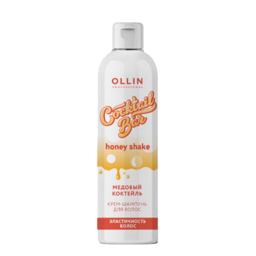 Ollin Professional Крем-шампунь Медовый коктейль для эластичности волос, 400 мл (Ollin Professional, Уход за волосами)