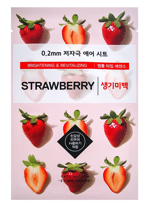 

Etude House Тканевая маска с экстрактом клубники для лица, 20 мл (Etude House, )
