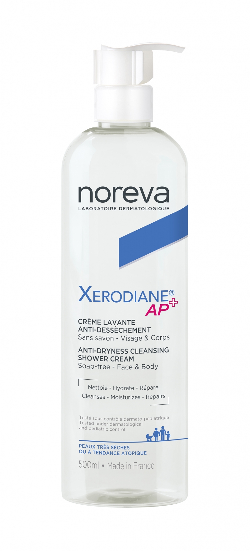Noreva Смягчающий очищающий крем для душа, 500 мл (Noreva, Xerodiane AP+)
