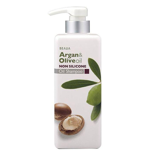 Kumano Cosmetics Бессиликоновый шампунь увлажняющий Beaua Argan and Olive Oil Non Silicone Shampoo, 550 мл (Kumano Cosmetics, Шампуни для волос) от Socolor