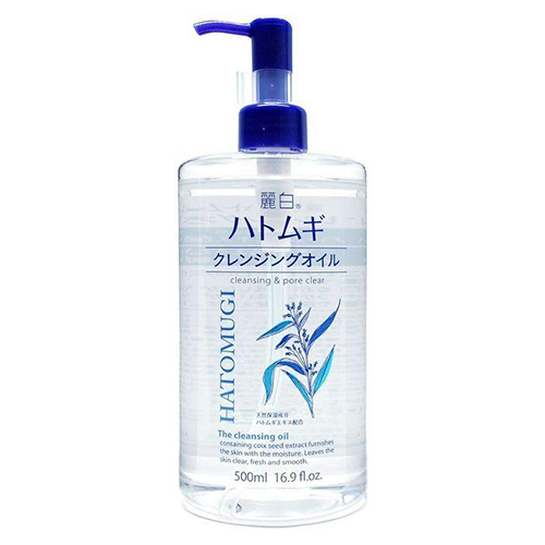 

Kumano Cosmetics Очищающее масло Hatomugi Urarashiro Cleansing Oil, 500 мл (Kumano Cosmetics, Средства для снятия макияжа)