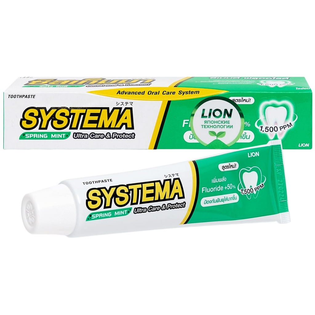 

Lion Thailand Зубная паста для ухода за деснами, 90 г (Lion Thailand, Systema), Systema