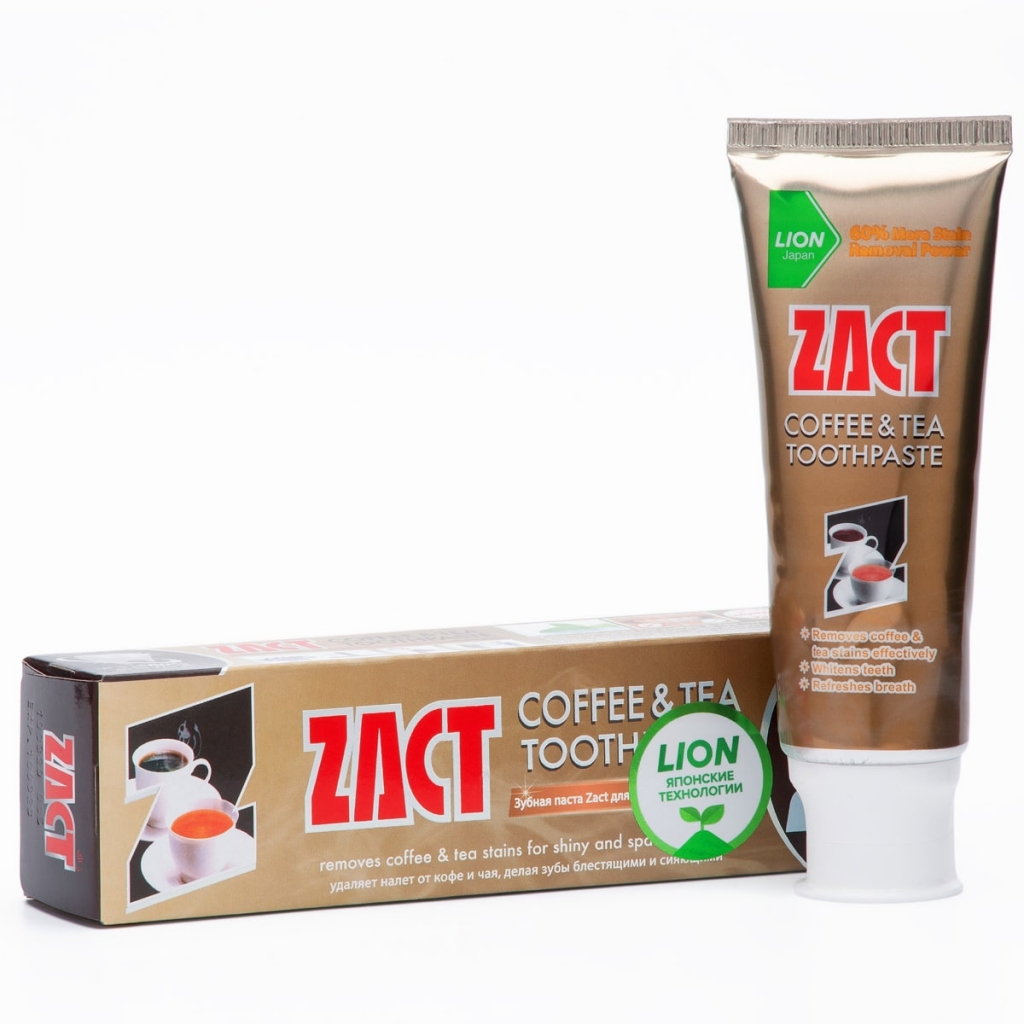 

Lion Thailand Отбеливающая зубная паста, 100 г (Lion Thailand, Zact), Zact