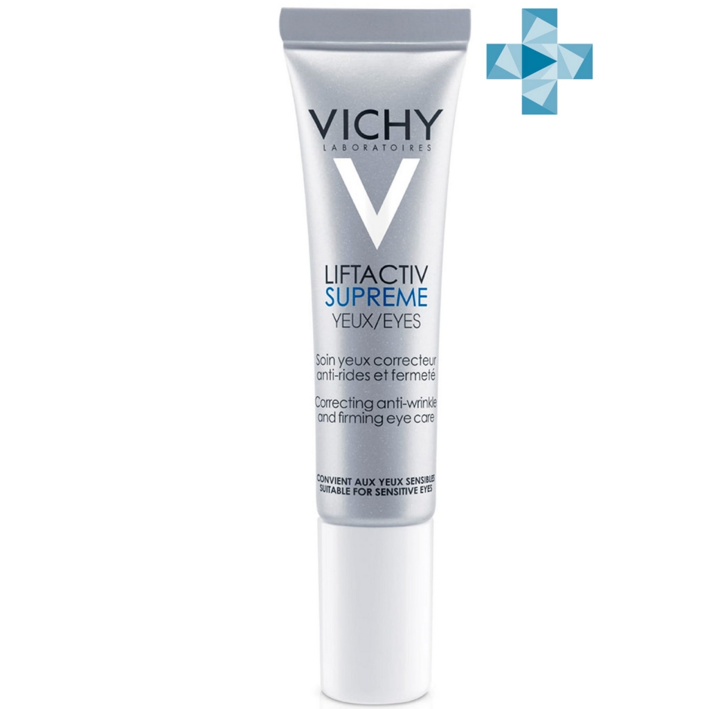 Купить Vichy Supreme Антивозрастной крем-уход для кожи вокруг глаз, 15 мл (Vichy, Liftactiv)