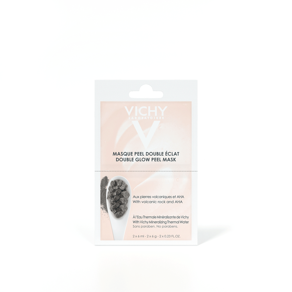 Купить Vichy Минеральная маска-пилинг Двойное сияние саше, 2х6 мл (Vichy, Masque)