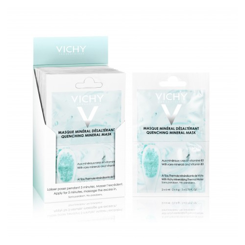 Vichy Успокаивающая  маска саше Purete Thermal 2х6 мл (Vichy, Masque)