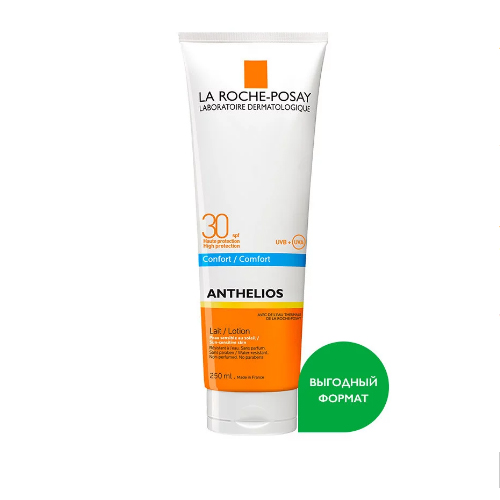

La Roche-Posay Увлажняющее молочко для лица и тела SPF30+, 250 мл (La Roche-Posay, Anthelios)
