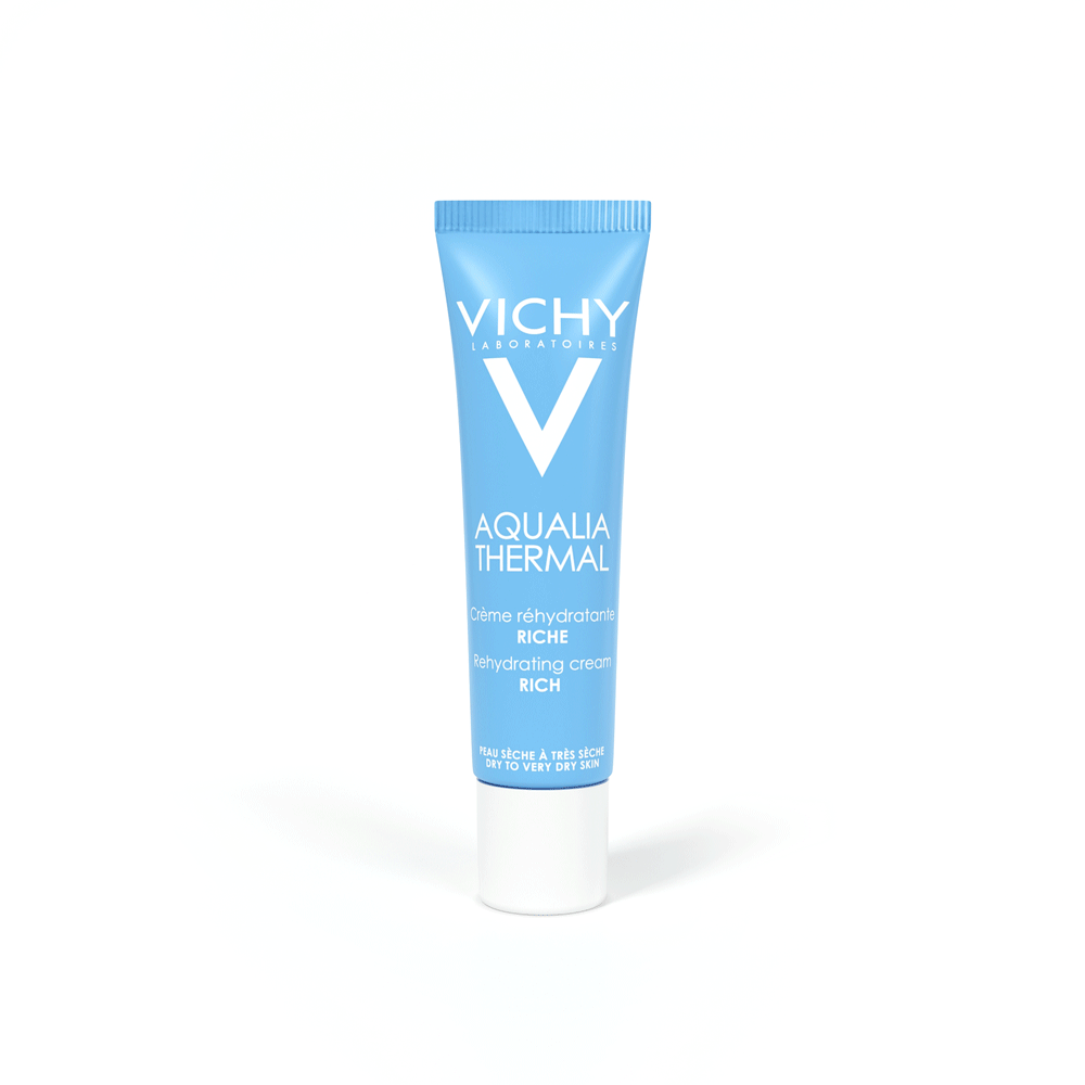 Vichy Увлажняющий насыщенный крем для сухой и очень сухой кожи лица, 30 мл (Vichy, Aqualia Thermal)