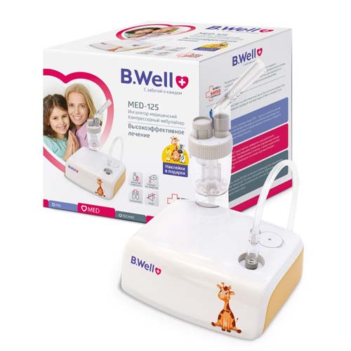 

B.Well Компрессорный детский ингалятор MED-125 (B.Well, MED), MED