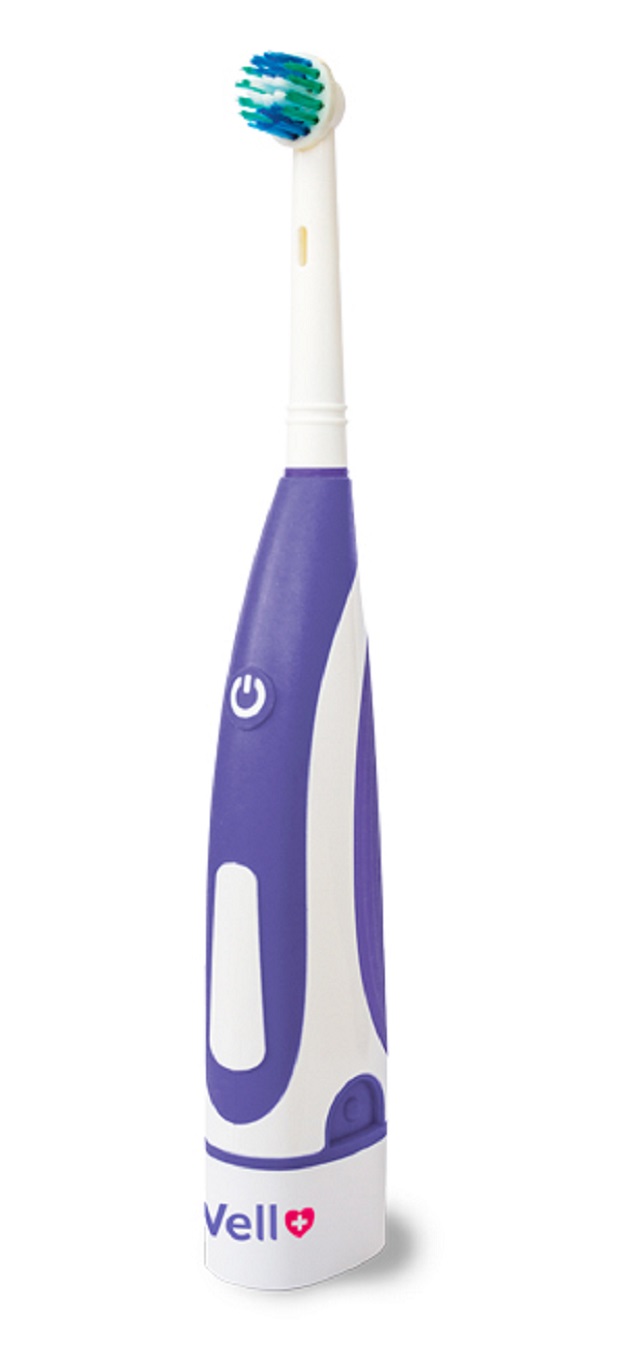 B.Well Электрическая зубная щетка PRO-810 для взрослых с батарейками (B.Well, PRO)