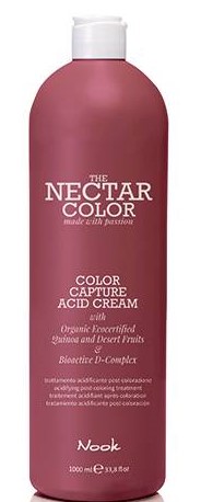 

Nook Фиксирующий крем после окрашивания Color Capture Acid Cream, 1000 мл (Nook, Nectar Color)
