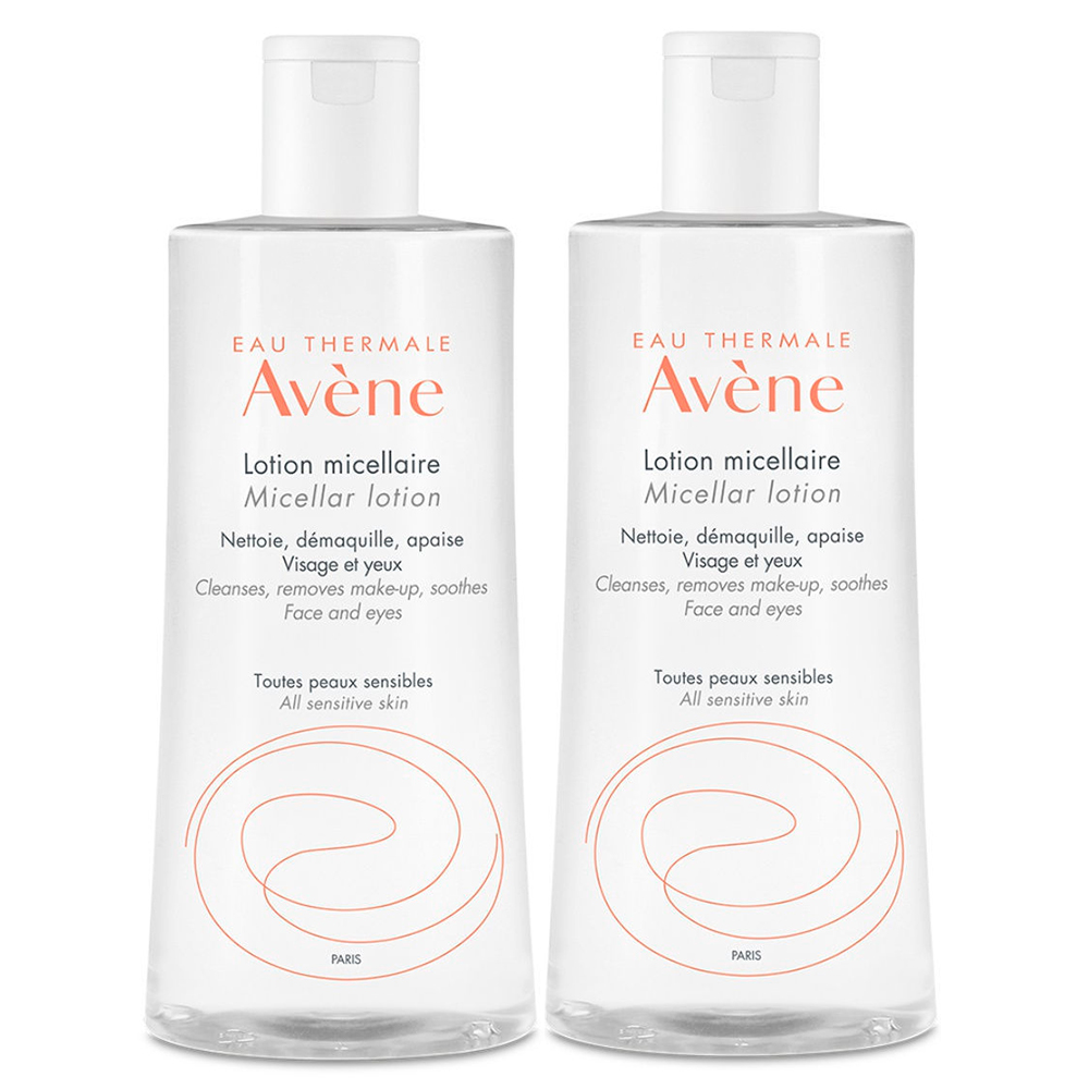

Avene Набор Мицеллярный лосьон, 2*500 мл (Avene, Eau Thermale Avene)