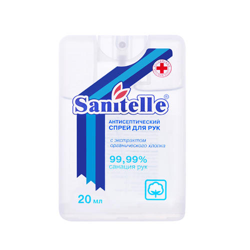 Sanitelle Антисептический спрей для рук, 20 мл (Sanitelle, )