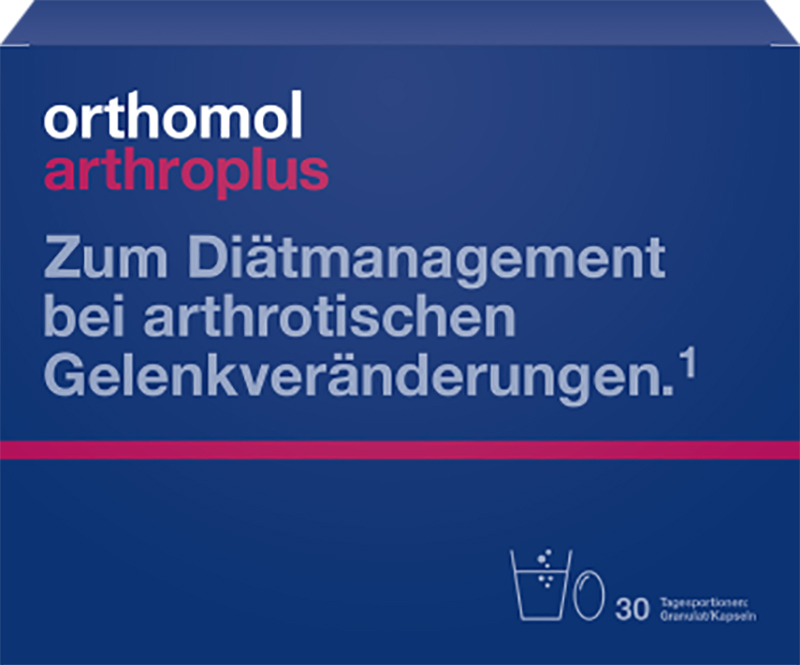 Orthomol Комплекс Артро плюс, 30 пакетиков порошка + 30 пакетиков капсул (Orthomol, Для опорно-двигательного аппарата)