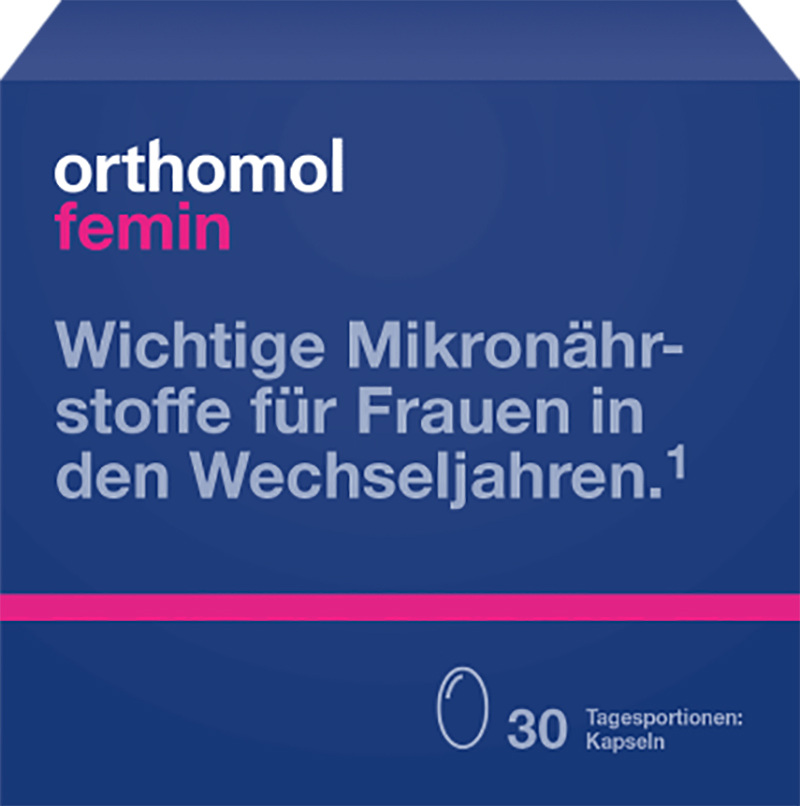 Orthomol Комплекс Фемин для женщин во время постменопаузы, 60 капсул (Orthomol, Для красоты)