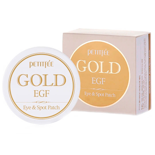 Petitfee Патчи для глаз с золотом Gold  EGF Eye Spot Patch, 60 шт х 1,1 г (Petitfee, Eye Patch)