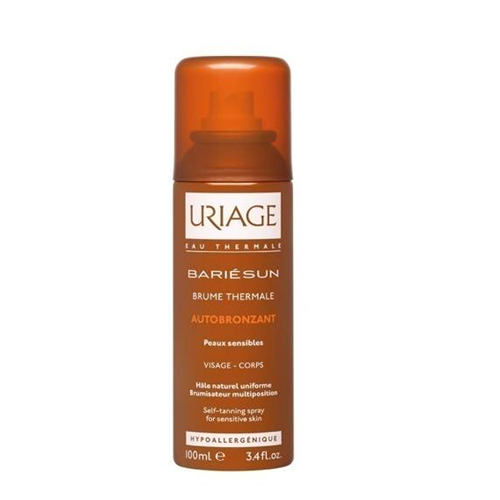 Uriage Термальный спрей-автобронзант для чувствительной кожи, 100 мл (Uriage, Bariesun)
