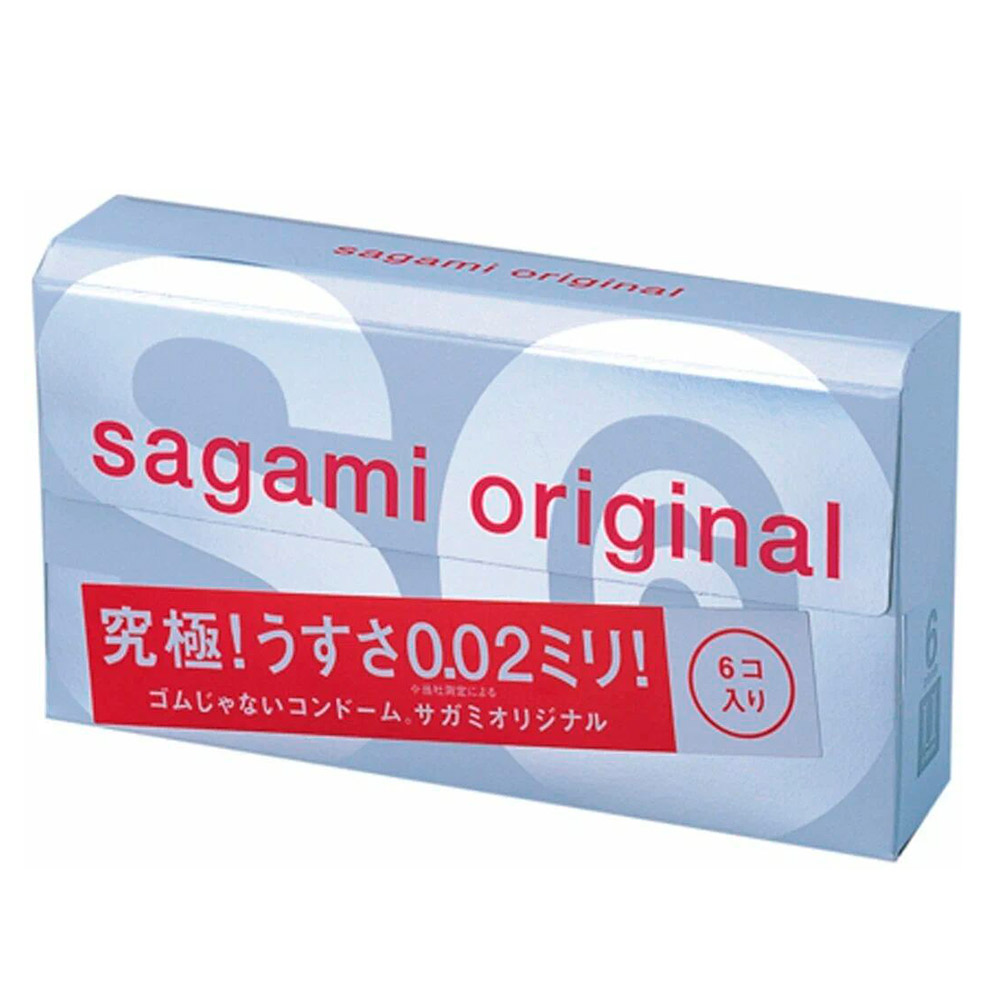 Sagami Презервативы полиуретановые Original 002, 6 шт (Sagami, )