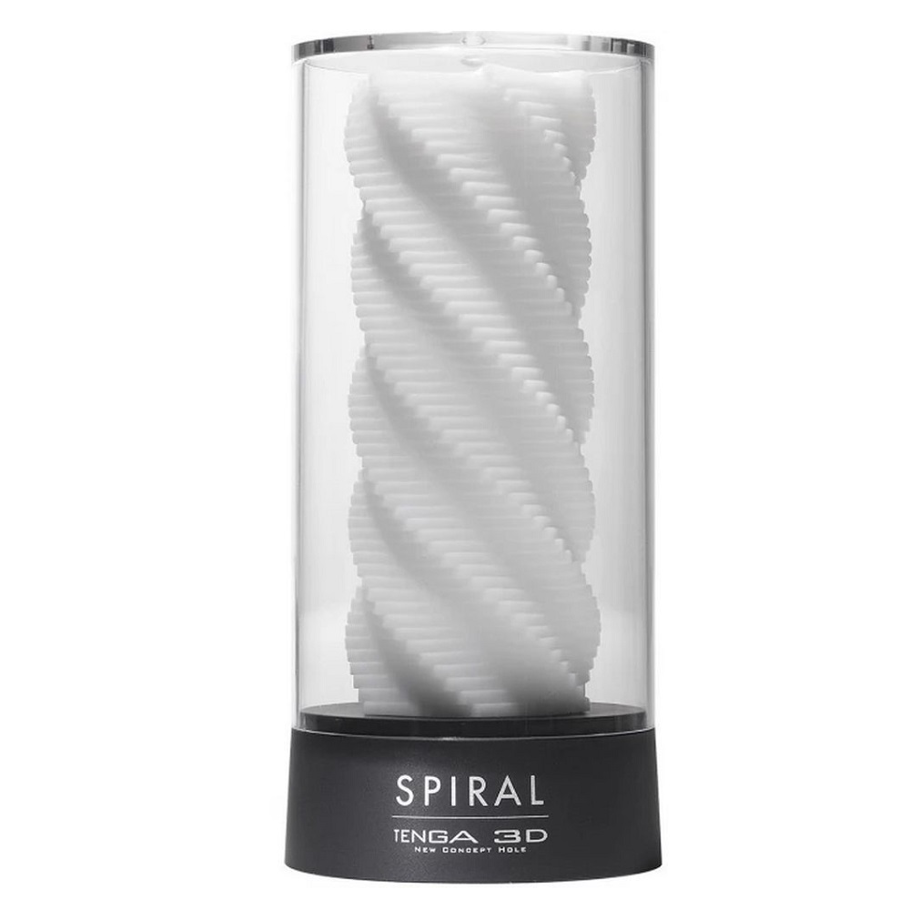 Tenga Мастурбатор 3D Spiral, белый (Tenga, )