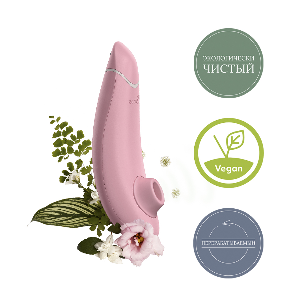 Womanizer Бесконтактный клиторальный стимулятор Premium Eco Rose (Womanizer, Premium)