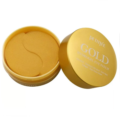 Petitfee Патчи для глаз гидрогелевые с золотом Gold Hydrogel Eye Patch, 60*1,4 г (Petitfee, Eye Patch) от Socolor