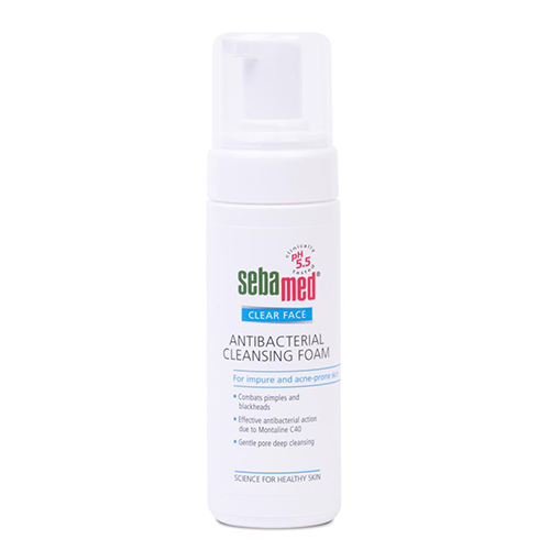 Sebamed Пенка для лица очищающая антибактериальная Antibacterial Cleansing Foam, 150 мл (Sebamed, Clear Face) от Socolor