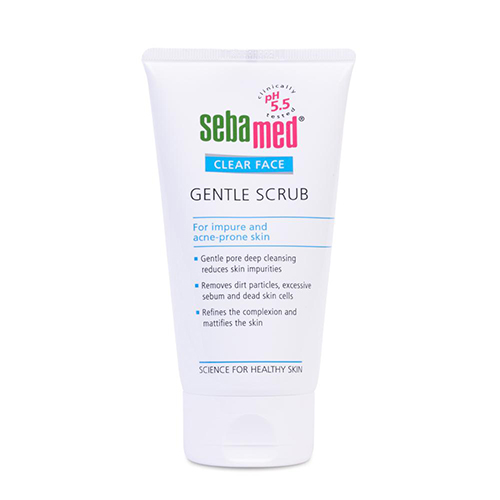 Sebamed Скраб для лица мягкий Gentle Scrub, 150 мл (Sebamed, Clear Face)