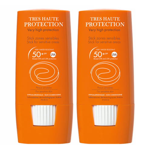 Avene Солнцезащитный стик для чувствительных зон  SPF50,  2*8 г (Avene, Suncare)