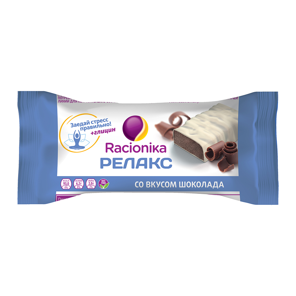 Racionika Батончик "Релакс" со вкусом шоколада, 35 г (Racionika, ) от Socolor