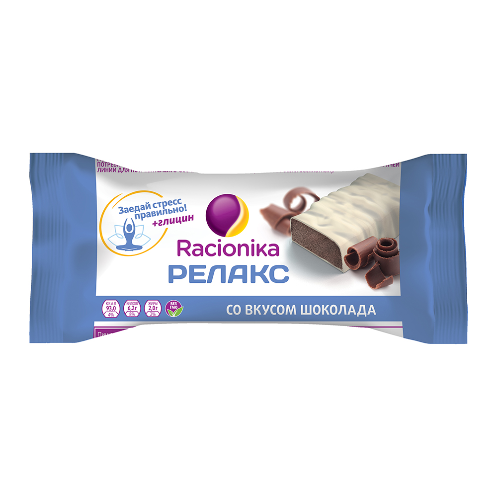 

Racionika Батончик "Релакс" со вкусом шоколада, 35 г (Racionika, )