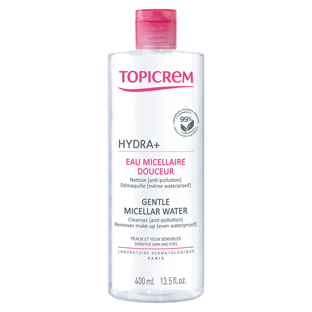 Topicrem Мягкая мицеллярная вода, 400 мл (Topicrem, Hydra+ Чувствительная кожа лица)