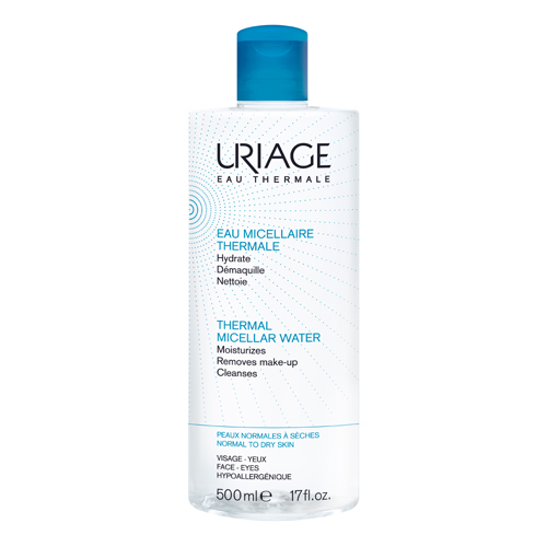 Uriage Вода Мицеллярная очищающая для нормальной и сухой кожи, 500 мл (Uriage, Гигиена Uriage) от Socolor