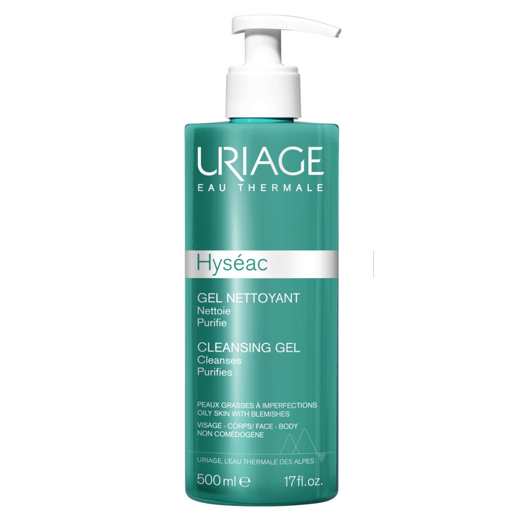 Купить Uriage Очищающий гель Исеак для лица, 500 мл (Uriage, Hyseac)