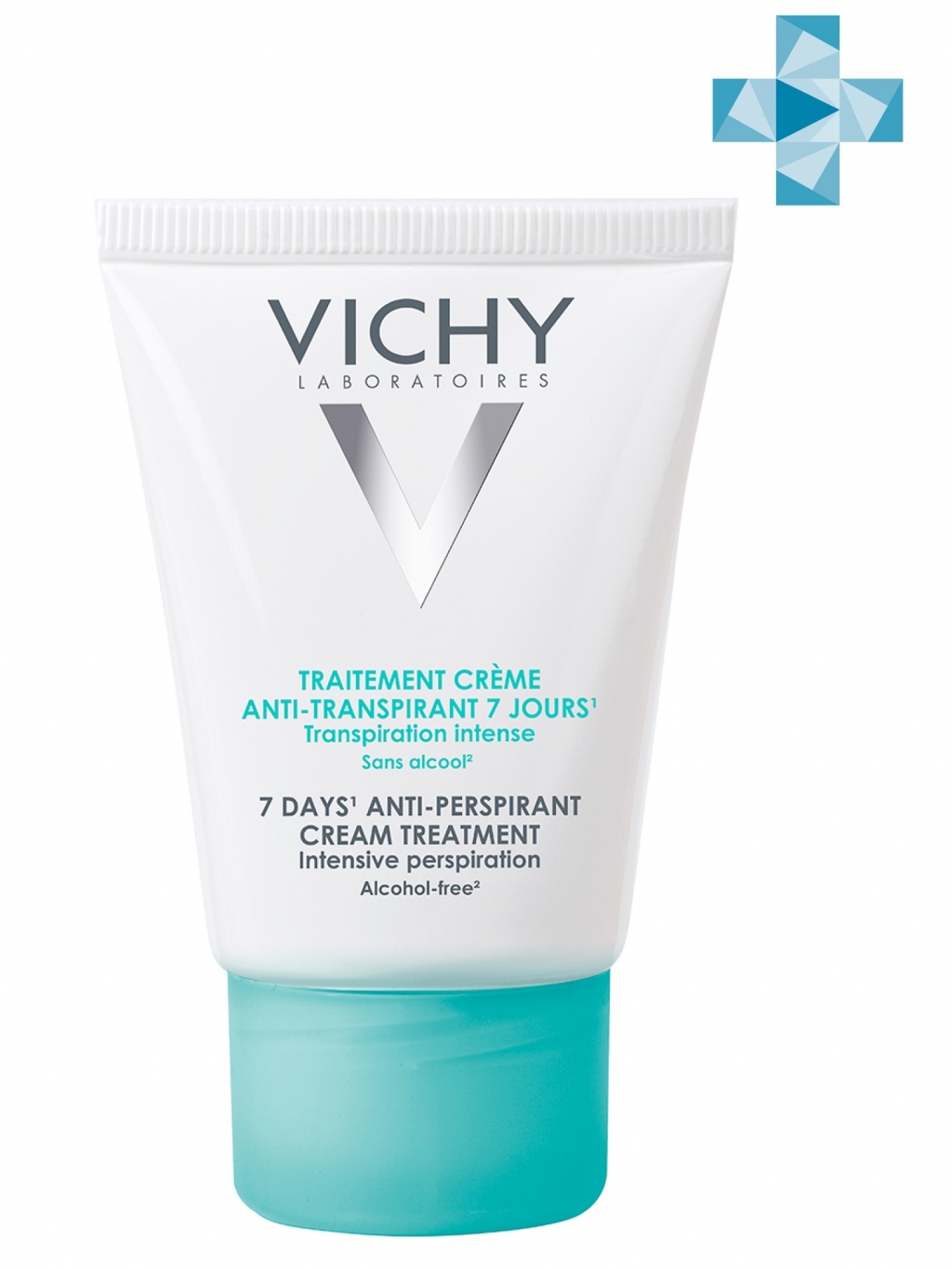 Vichy Дезодорант-крем 7 дней, регулирующий избыточное потоотделение, 30 мл (Vichy, Deodorant)
