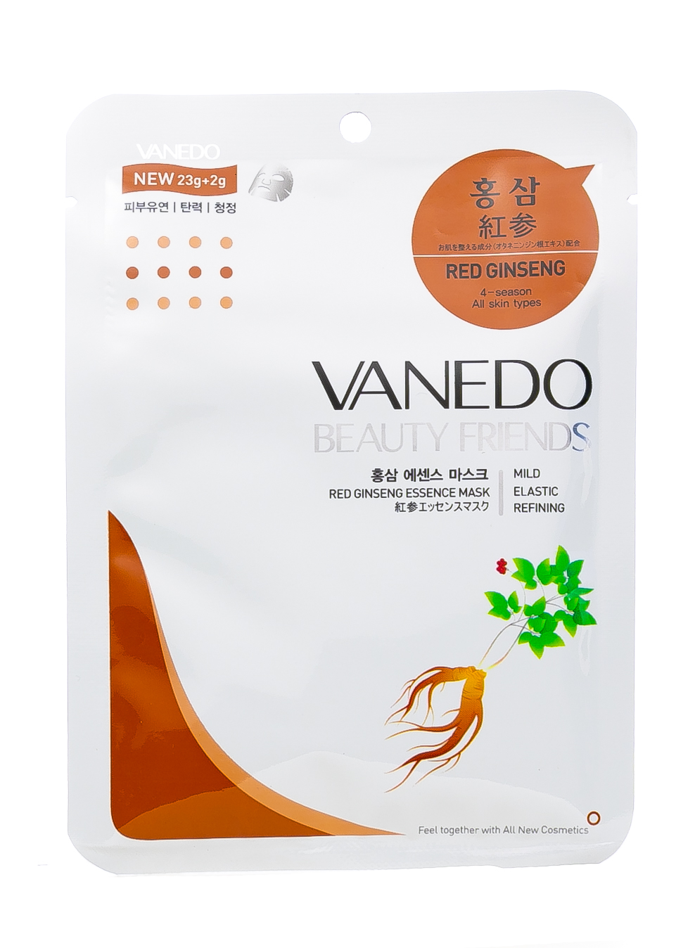 

Vanedo Маска для лица с красным женьшенем, 25 г (Vanedo, Маски для лица)