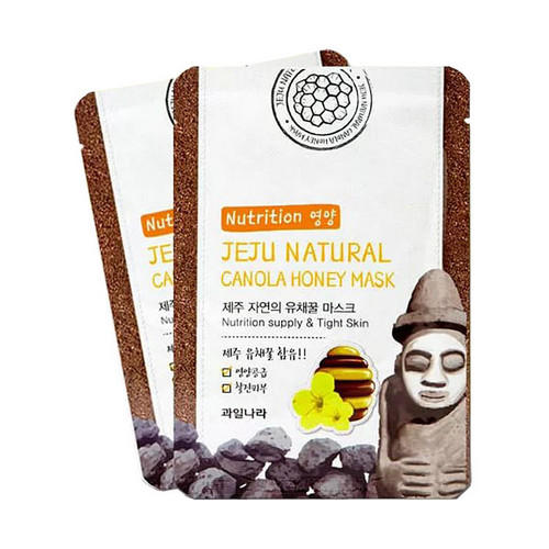 

Welcos Маска для лица питательная Jeju Nature's Canola Honey Mask, 20 мл (Welcos, )