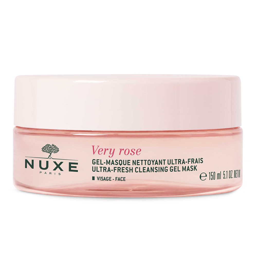 Nuxe Освежающая очищающая гель-маска для лица Ultra-Fresh Cleansing Gel Mask, 150 мл (Nuxe, Very Rose)