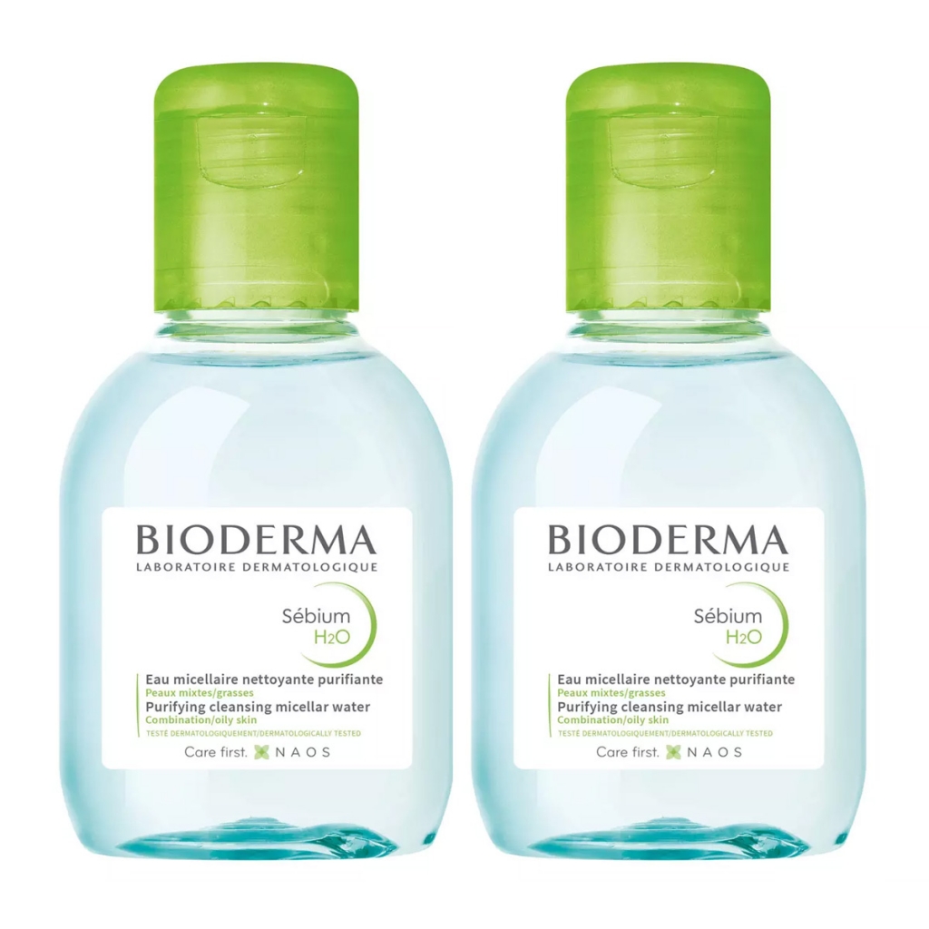 Bioderma Набор Себиум H20 Очищающая мицеллярная вода, 2*100 мл (Bioderma, Sebium)