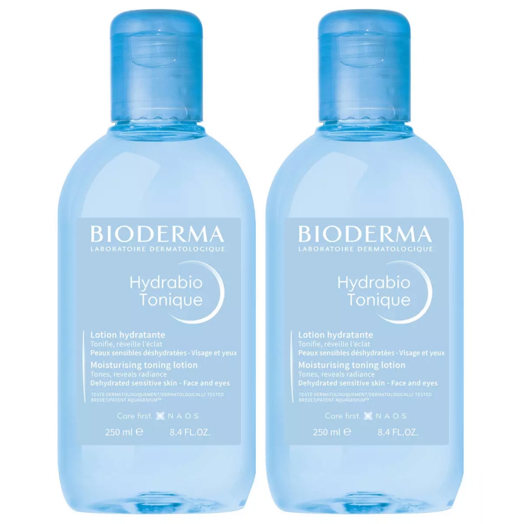 Bioderma Набор Гидрабио H2O Тонизирующий увлажняющий лосьон, 2х250 мл (Bioderma, Hydrabio)