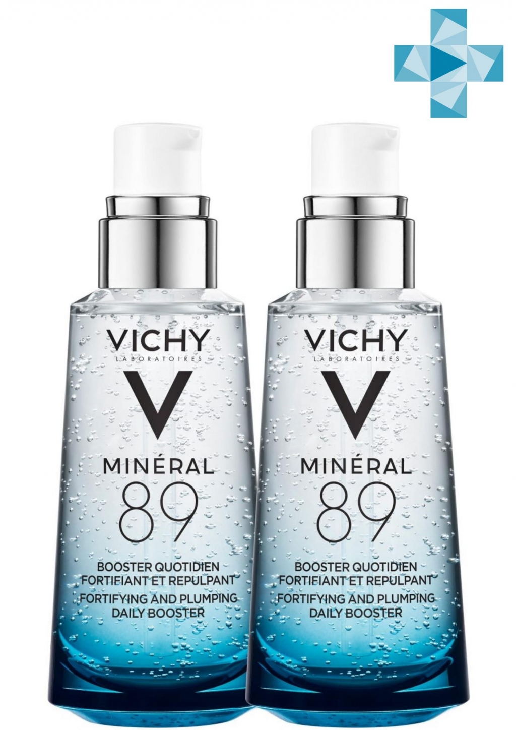 Vichy Ежедневный гель-сыворотка Минерал 89 для кожи, 2х50 мл (Vichy, Mineral 89)