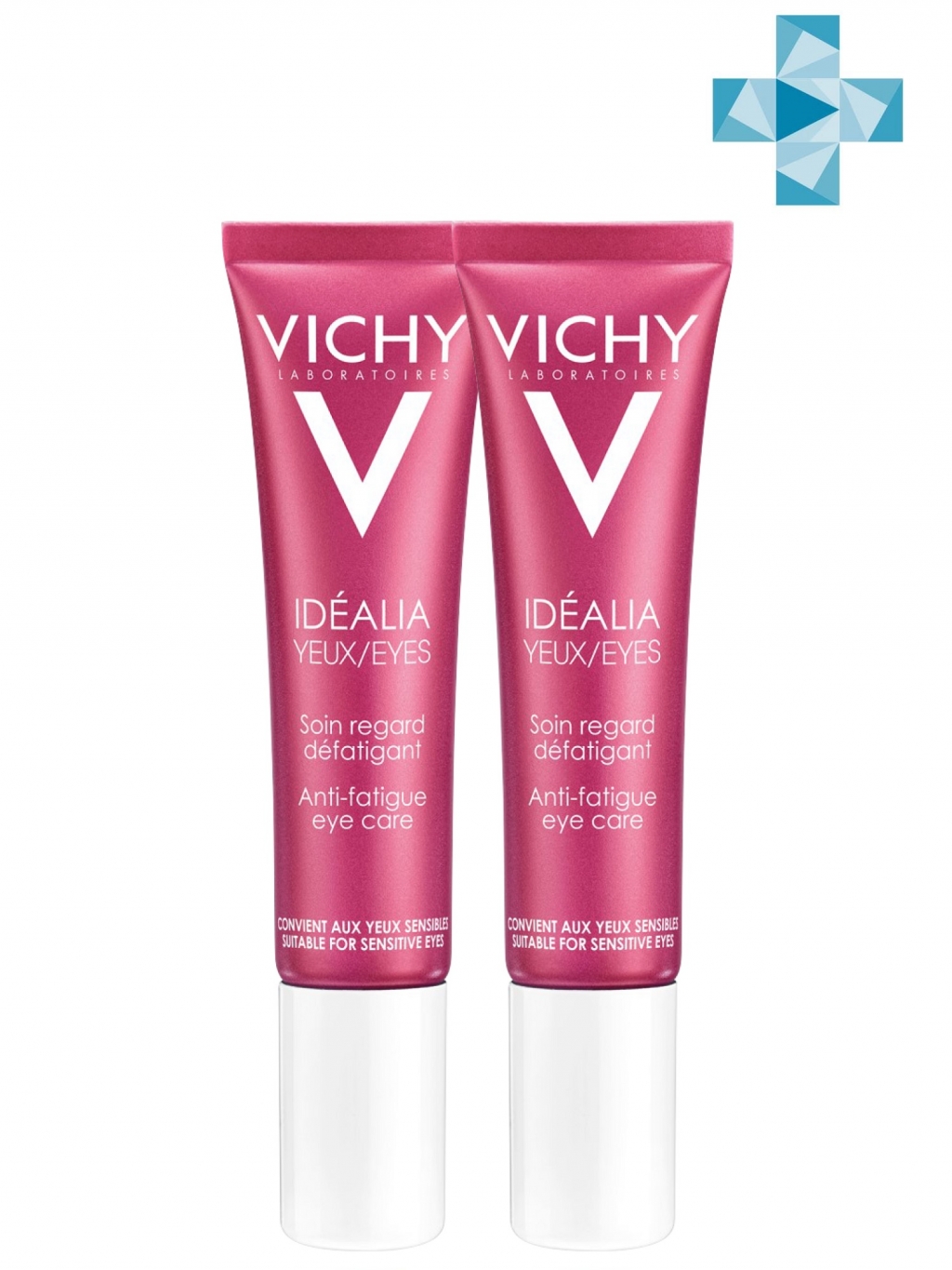 

Vichy Крем для контура глаз, 15 мл х 2 шт (Vichy, Idealia)