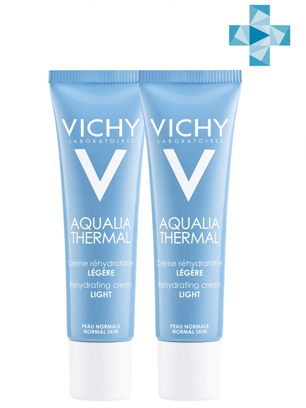 Vichy Комплект Aqualia Thermal Legere Легкий крем для нормальной кожи, 2*30 мл (Vichy, Aqualia Thermal)