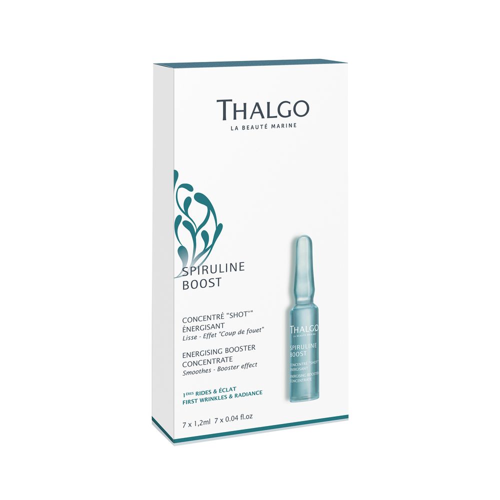 Thalgo Интенсивный энергизирующий концентрат, 1,2 мл * 7 шт (Thalgo, Spiruline Boost)