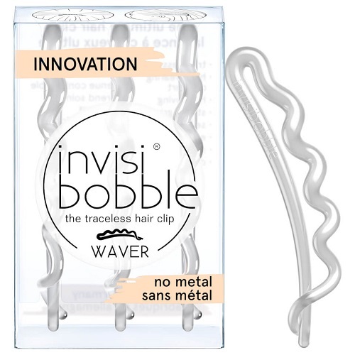 

Invisibobble Заколка Crystal Clear, 1 шт (Invisibobble, Waver)