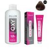 Набор &quot;Перманентная крем-краска для волос Ollin Color оттенок 7/00 русый глубокий 100 мл + Окисляющая эмульсия Oxy 1,5% 150 мл&quot;